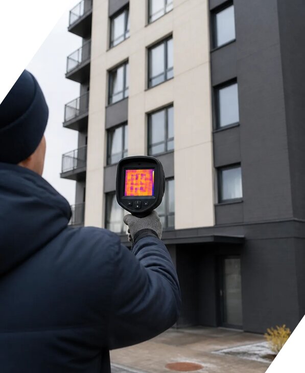 Тепловизионное обследование зданий в Архангельске от 5141 р. | ЭкспертизаРоссия