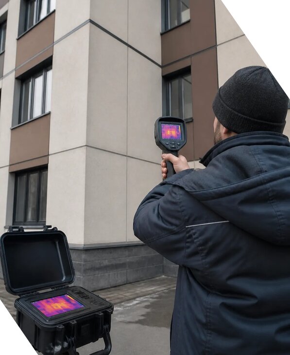 Тепловизионное обследование зданий и сооружений в Архангельске